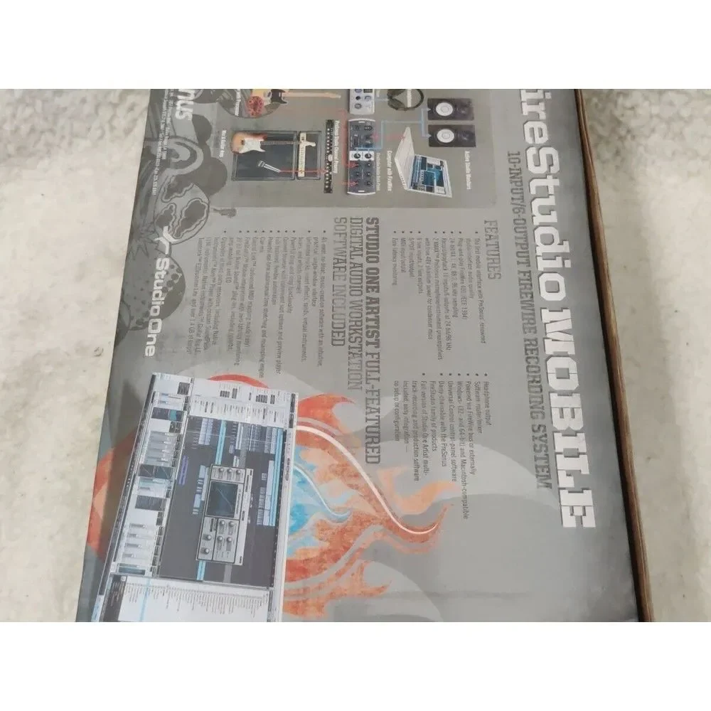 PreSonus FireStudio‎ Mobile Recording Interface with FireWire Card - Brand New